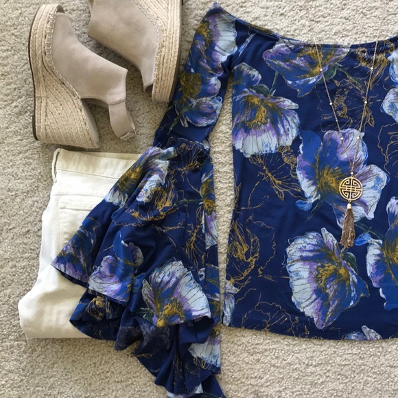 🚫SOLD🚫Free People Off The Shoulder Top - Picture 3 of 5